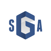 SGA White Logo