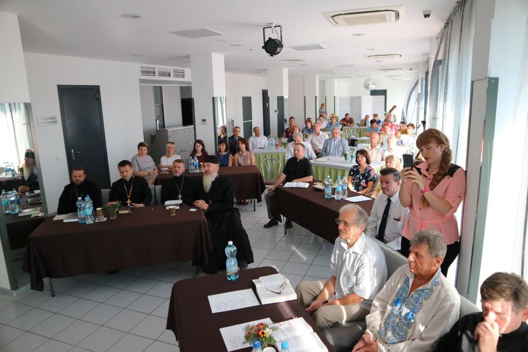 Prayer breakfast in Kanev.