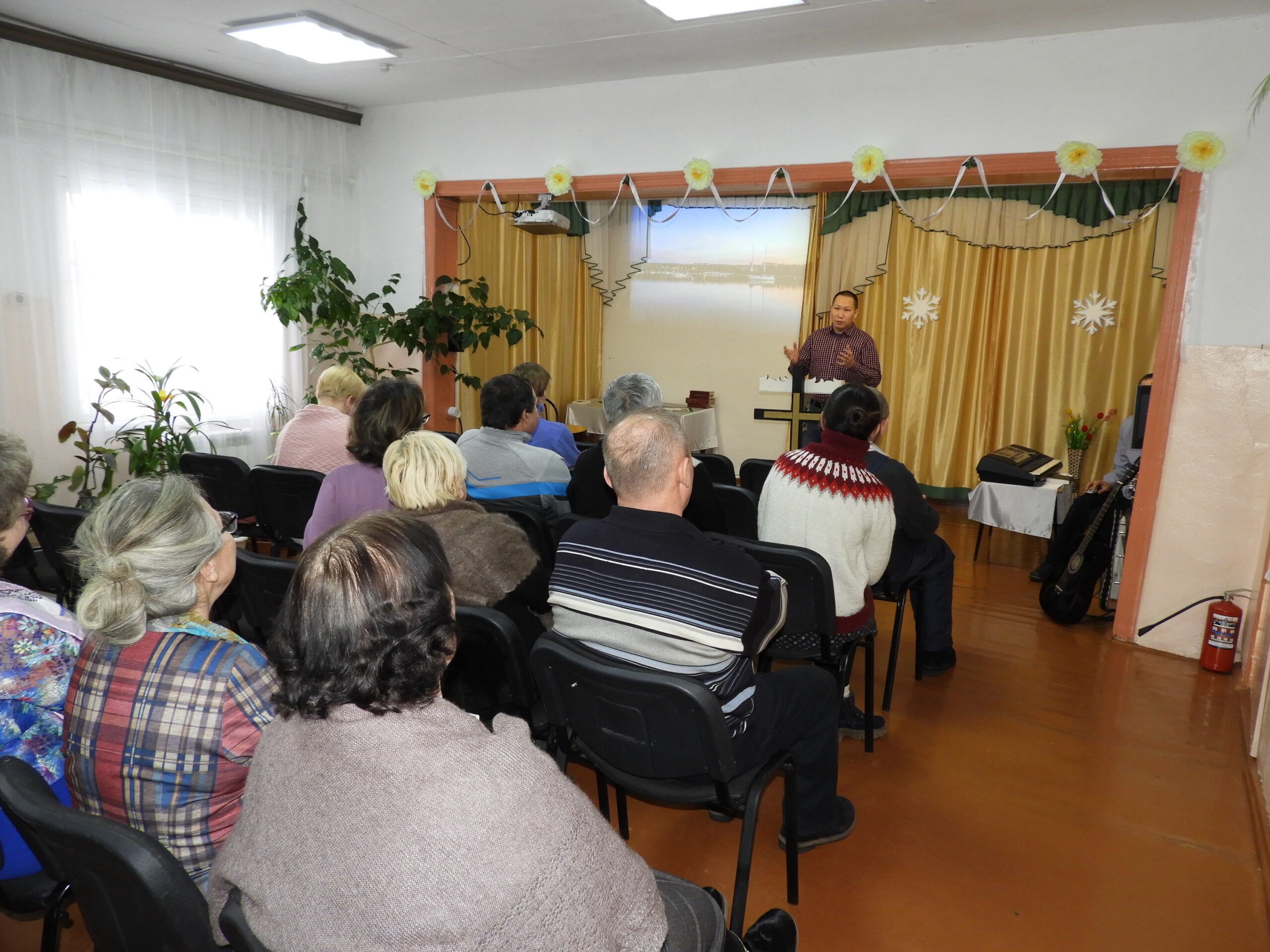 Encouraging brothers and sisters in southern Yakutia.