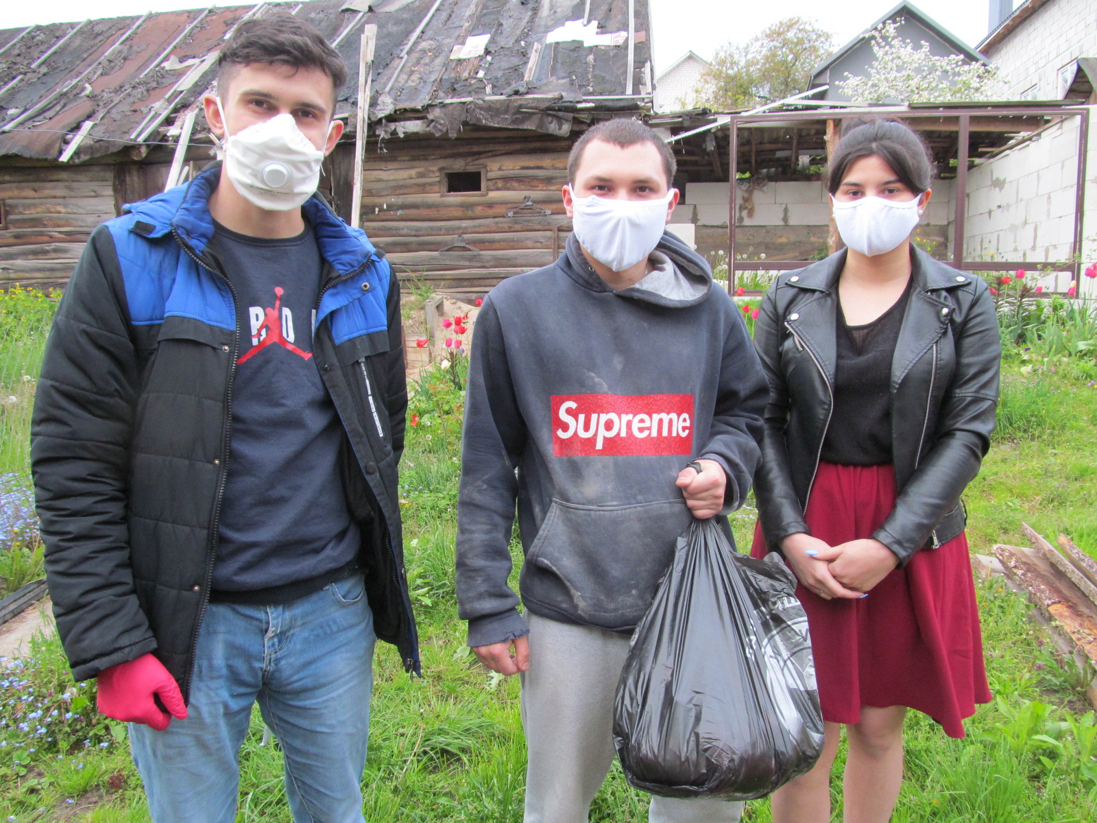 Bogdan with Igor and Marta.