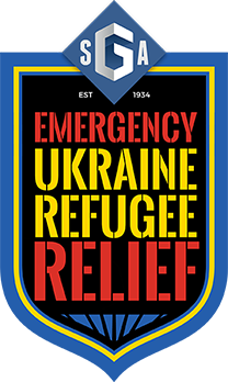 2202 Sga Shield Badge For Ukraine
