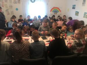 The camp for children opened doors for church members to invite non-believing families to the Immanuel's Child outreach.