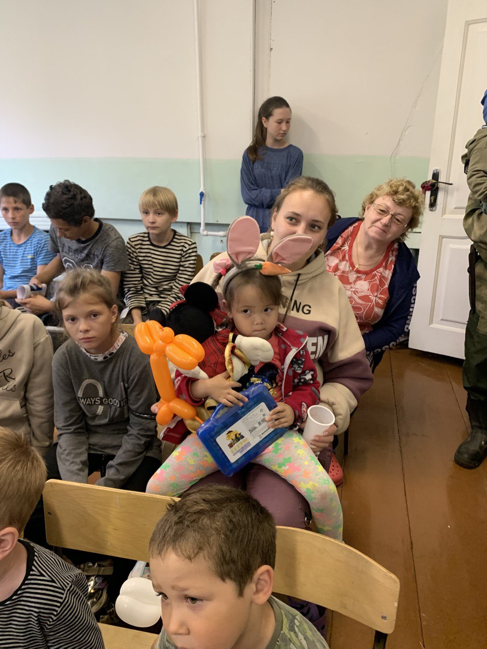 The program was attended by many children and adults.