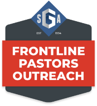 2303 Sga Frontline Pastors Outreach Campaign Badge Gray