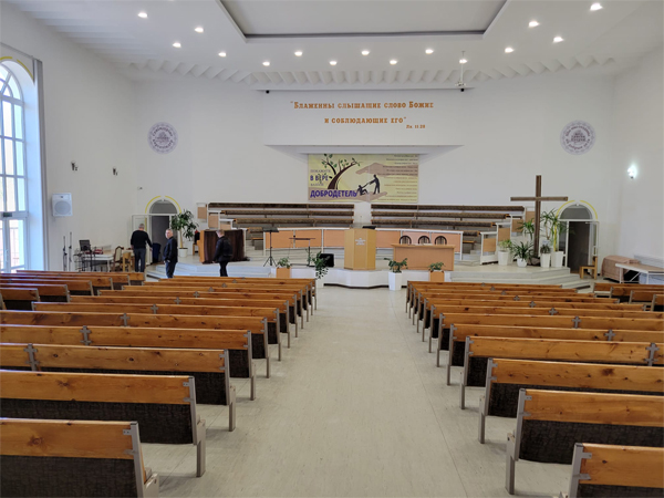 Abandoned Theaters Become Local Churches In Central Asia 5