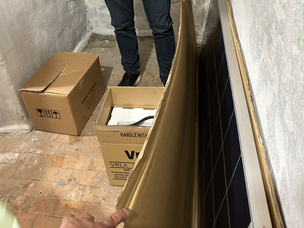 Solar Power Survival Set Arrives At A Bomb Shelter 3