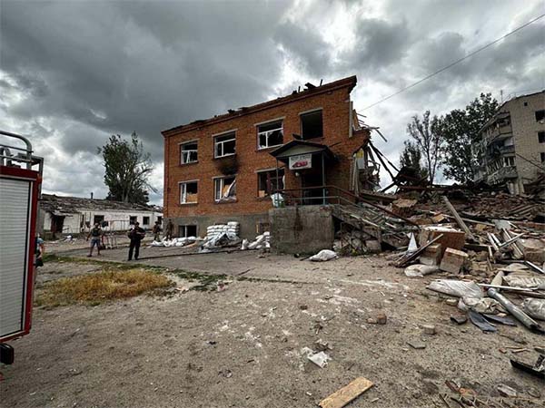Aid Distribution Centers Under Attack 1