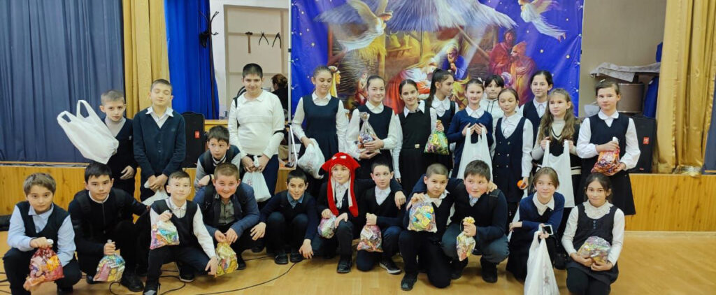 Immanuel's Child Christmas program in School No. 6.