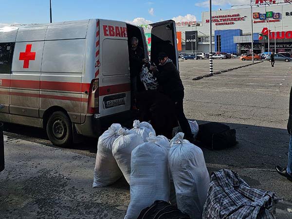 An Emergency Evacuation To Save Elderly Ukrainians