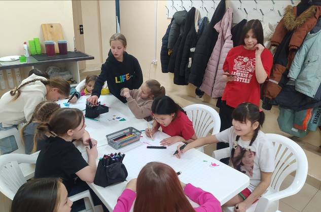 Class for neighborhood children.