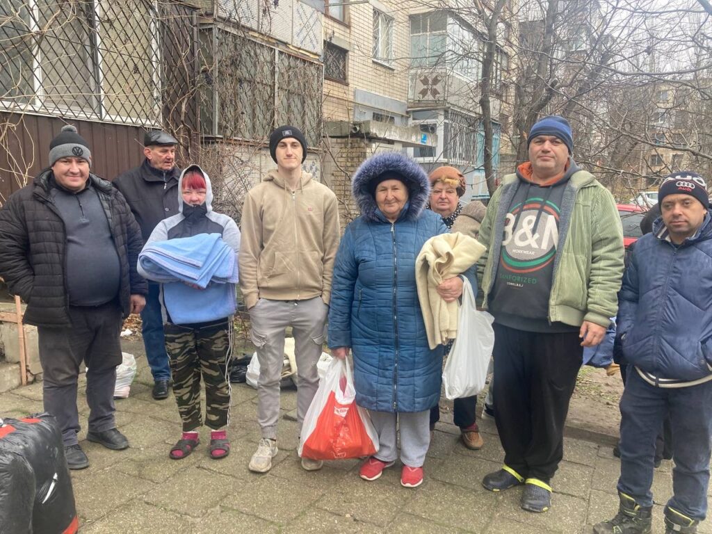 Providing assistance to people in need.