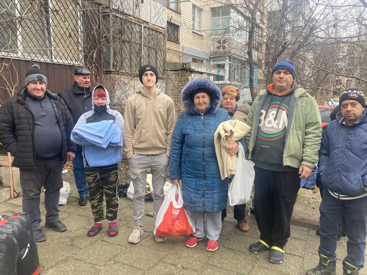 Providing assistance to people in need.