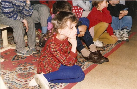 Evgeniya in the orphanage.
