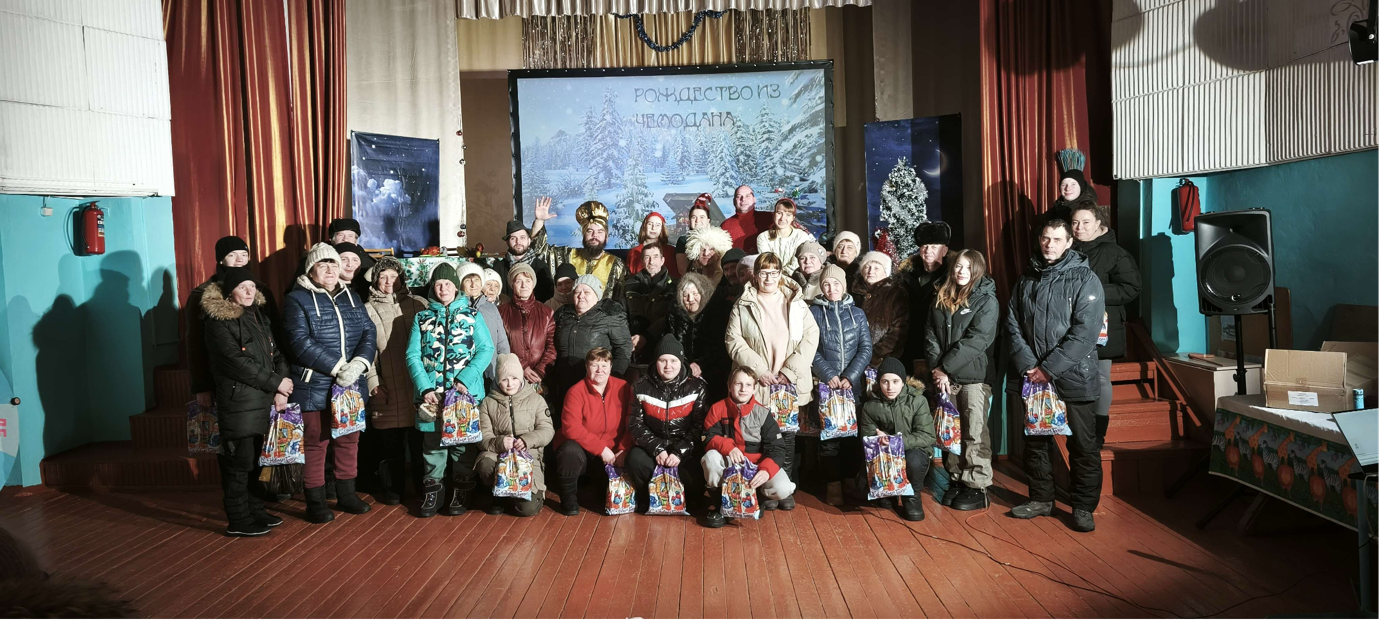 Visiting the remote village of Povarenkino.